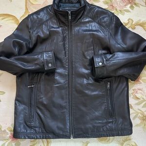 Andrew Marc Leather Jacket XL